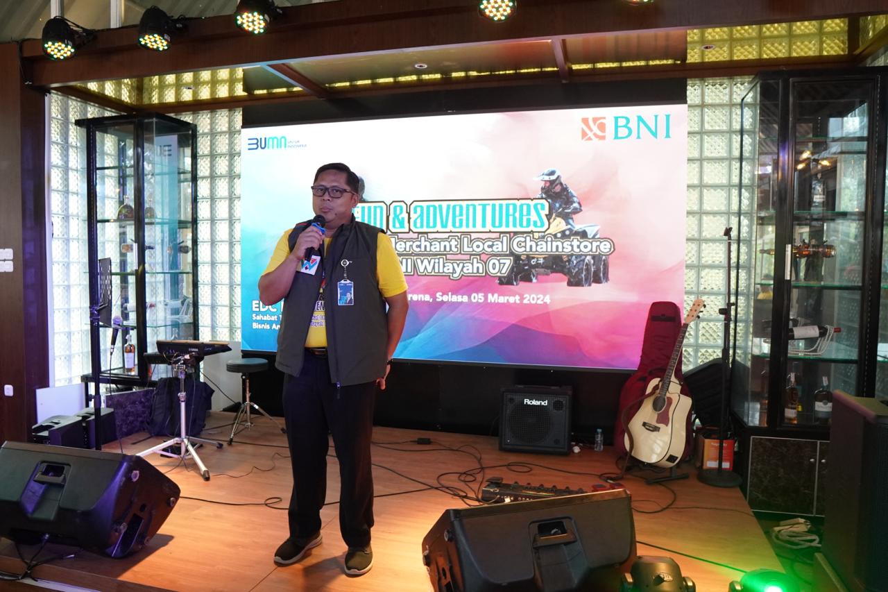 BNI Kantor Wilayah 07 Gelar Gathering Merchant Local Chainstore