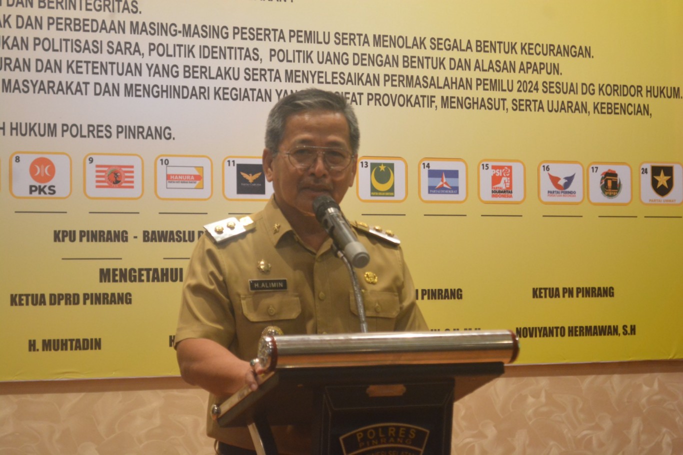 Bupati Sakit, Wabup Bacakan Sambutan Nuzul Quran