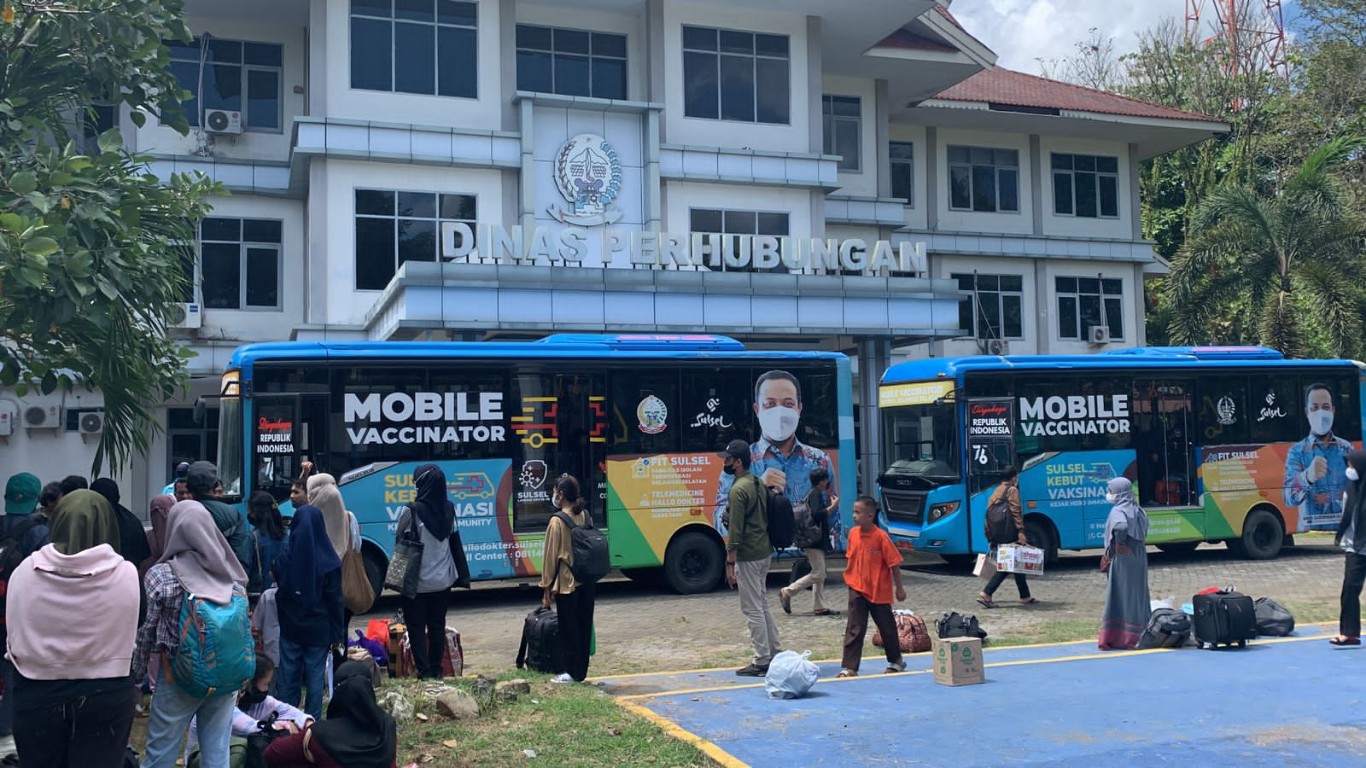 Pendaftar Mudik Gratis Dishub Sulsel Membeludak