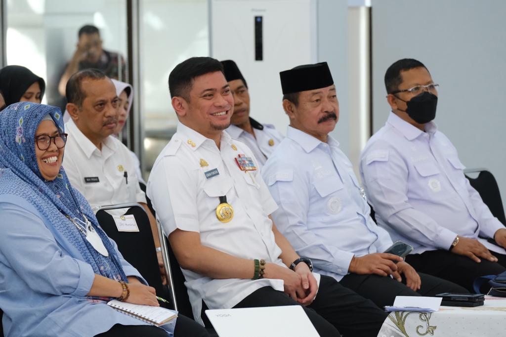 IST MUSRENBANG TEMATIK -- Bupati Gowa, Adnan Purichta Ichsan bersama Wabup Abdul Rauf Malaganni, hadir pada kegiatan Musrenbang Tematik Gowa. 