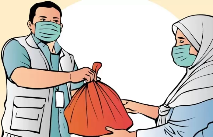 KAHMI Makassar Salurkan Sembako ke Panti Asuhan dan Warga Dhuafa