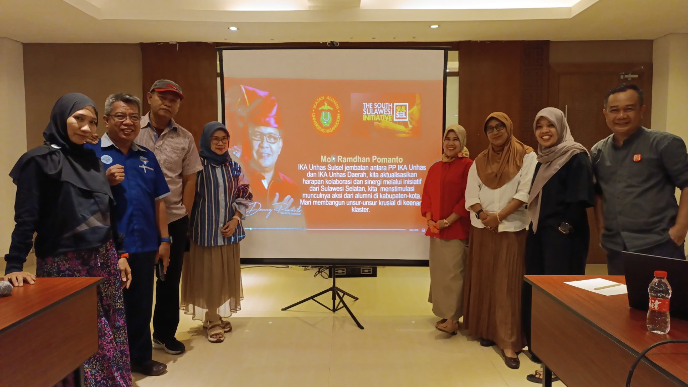 Senin, Pj Gubernur Buka Rakerwil IKA Unhas Sulsel