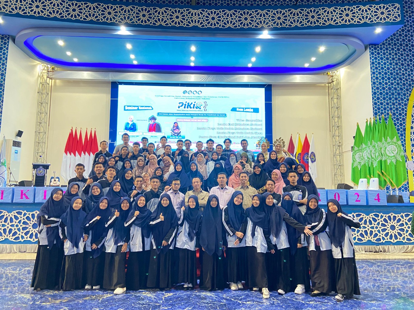 Pikir 2024 UKM LKIM-PENA Unismuh Makassar Ajang Berinovasi Dengan Karya Kreatif