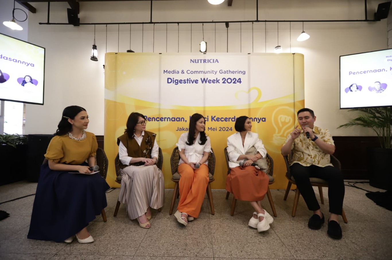 BEBELAC DIGESTIVE WEEK -- Suasana kampanye Bebelac Digestive Week yang digelar Bebelac dalam rangka merayakan Hari Kesehatan Pencernaan Sedunia yang dirangkaikan peluncuran dua inisiatif terbaru.