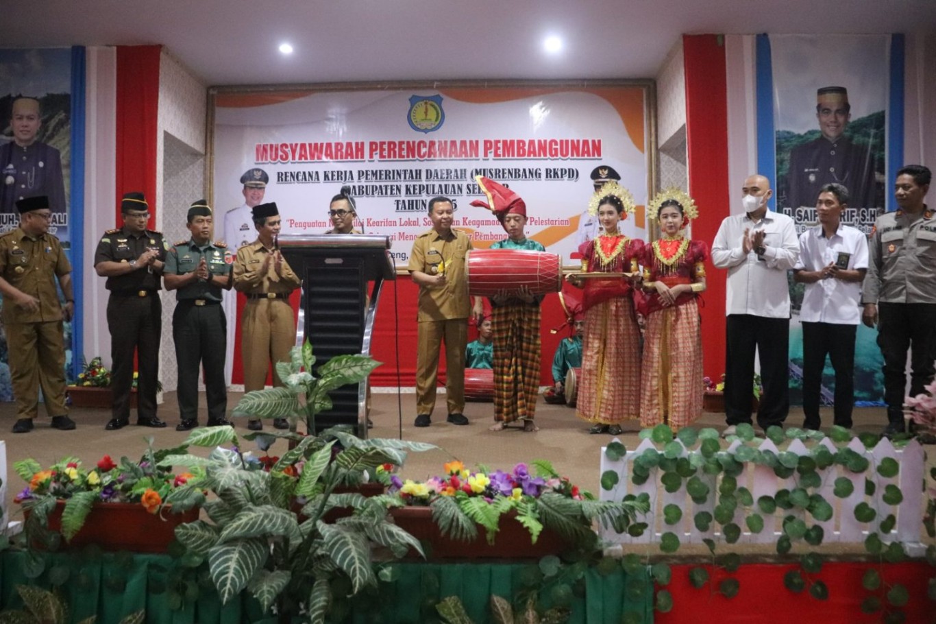 Bupati Basli Ali Resmi Buka Musrenbang RKPD Pemkab Kepulauan Selayar
