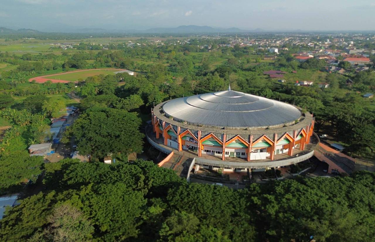  int RTH--Pemkot Makassar rencana membangun infrastruktur jalan di Stadion Suding di areal GOR Sudiang juga akan membangun RTH serta drainase.Tampak GOR Sudiang, Kota Makassar.