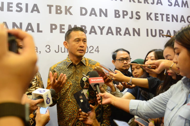 Direktur Keuangan BPJamsostek, Asep Rahmat Suwandha