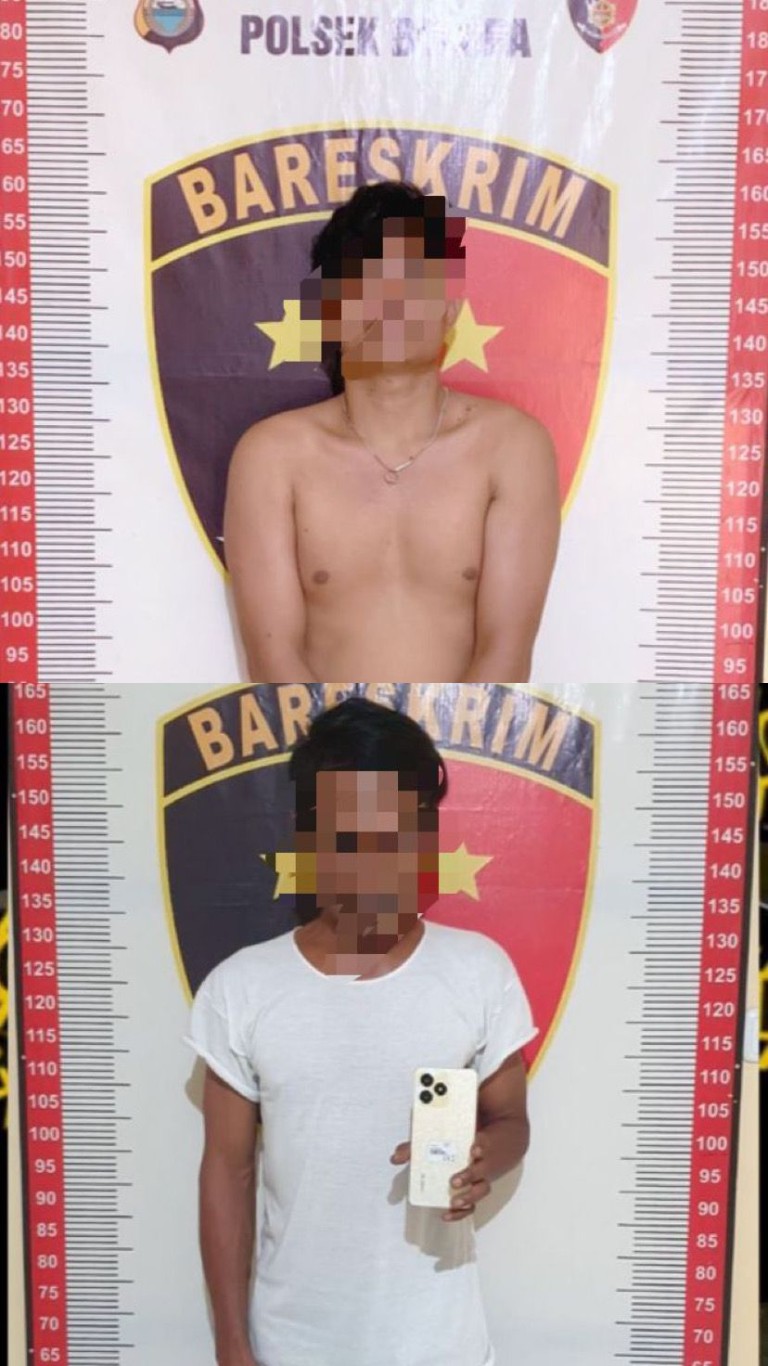 AMANKAN -- Sat Reskrim Polres Luwu berhasil mengamankan seorang pria AR (24), pelaku pencurian dengan kekerasan (curas) di kediamannya di Lingkungan Padang Subur, Kelurahan Padang Sappa, Kecamatan Ponrang, Kabupaten Luwu, Kamis (6/6).