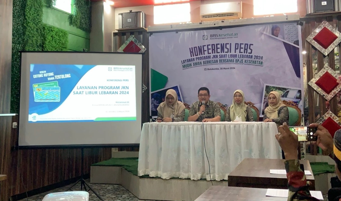 Kepala BPJS Kesehatan Silaturahim Kadis Sosial