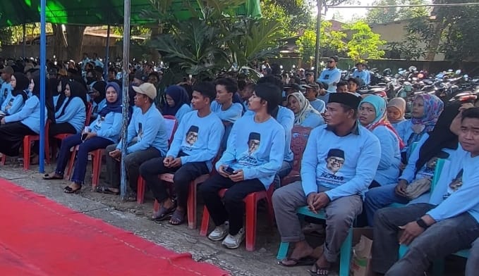 IST TELAH DILANTIK--Para warga di wilayah kecamatan Bontonompo yang masuk tim Gowa Berua telah dilantik 
