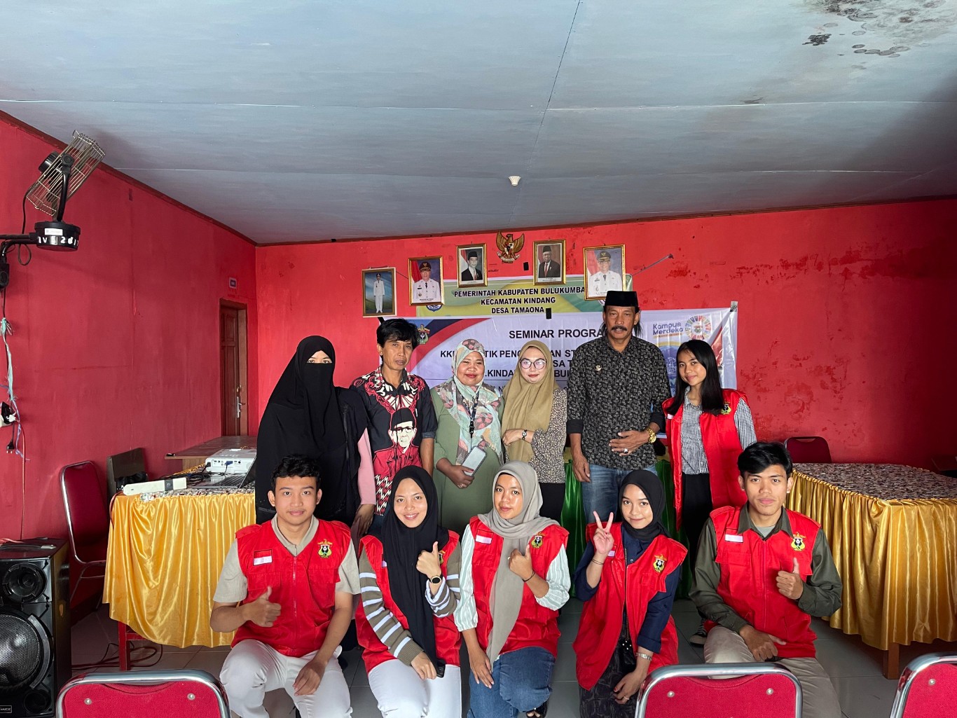 Mahasiswa KKNT Unhas Posko Desa Tamaona Sosialisasi dan Edukasi Kehamilan Sehat