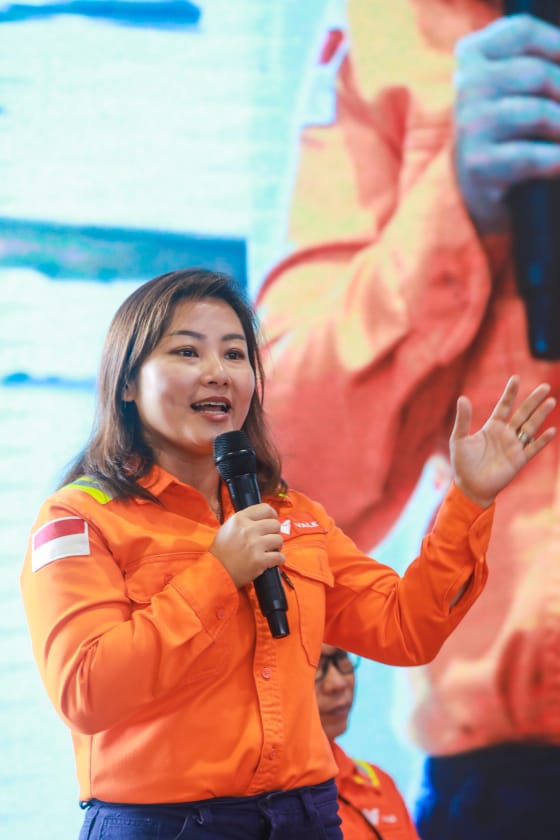 Presiden Direktur/CEO PT Vale Indonesia Tbk, Febriany Eddy