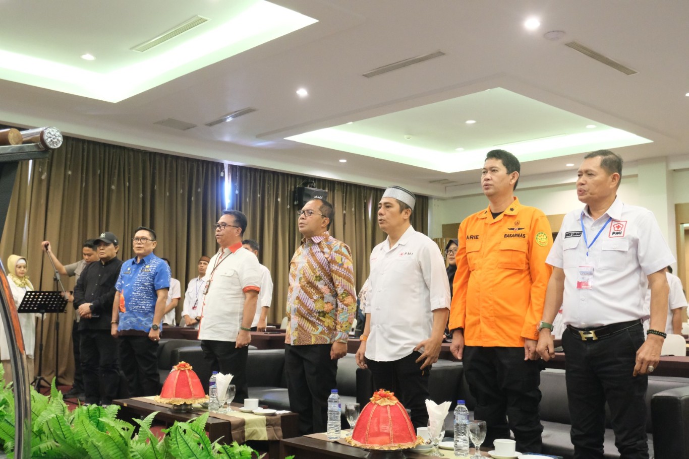 IST MUSKOT PMI-Wali Kota Moh Ramdhan Pomanto menghadiri pembukaan Muskot PMI Makassar yang dilaksanakan, Kamis (10/7). Deng Ical terpilih secara aklamasi untuk menjadi ketua periode 2024-2029.