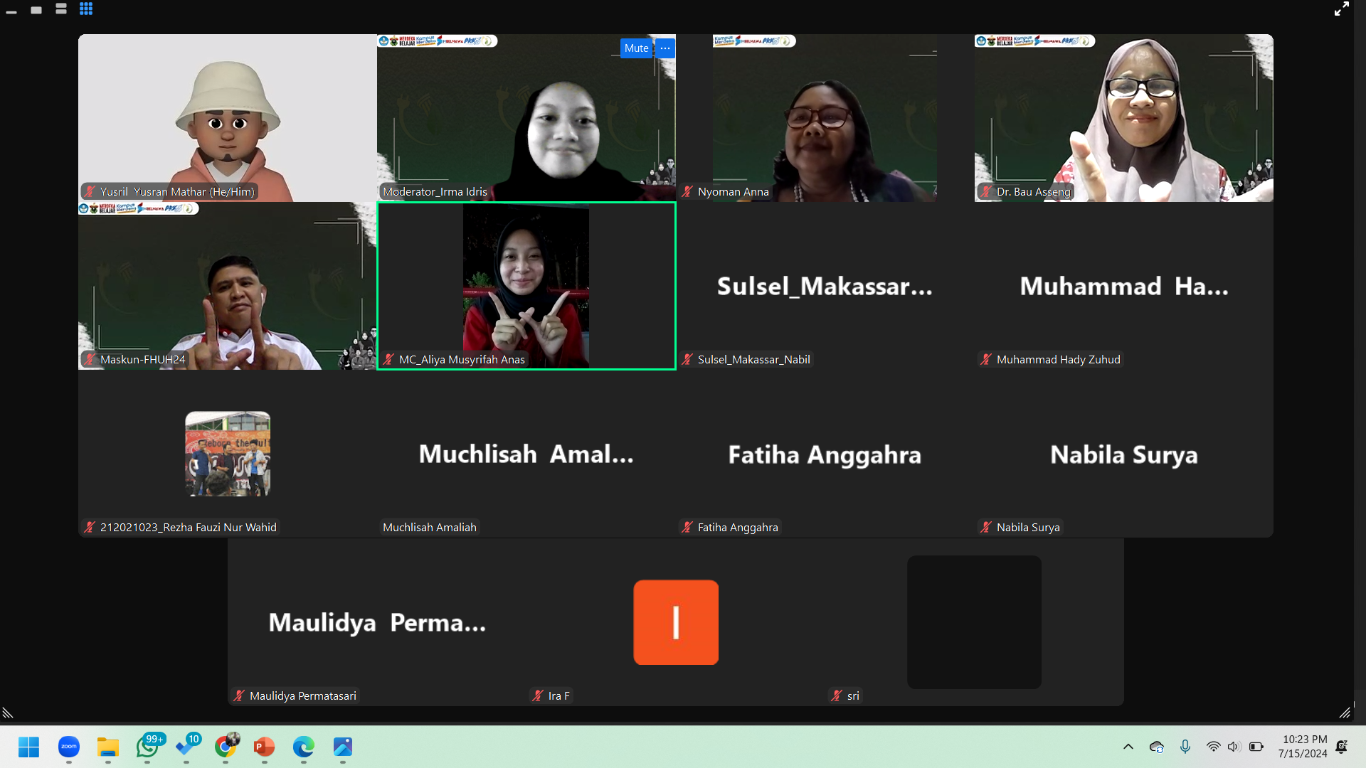 Webinar PKM Skim RSH-Makassar Menjerit Ulas Penanganan e- Waste untuk Keberlanjutan di Kota Makassar
