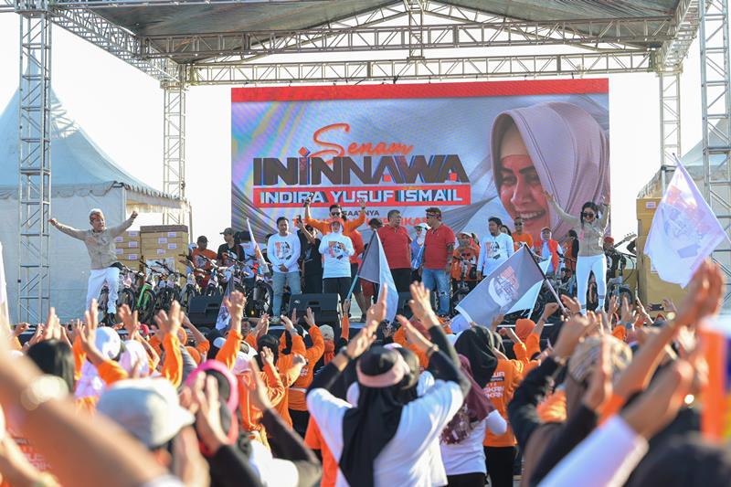 Senam Ininnawa Indira  Diperlombakan di Tingkat RW