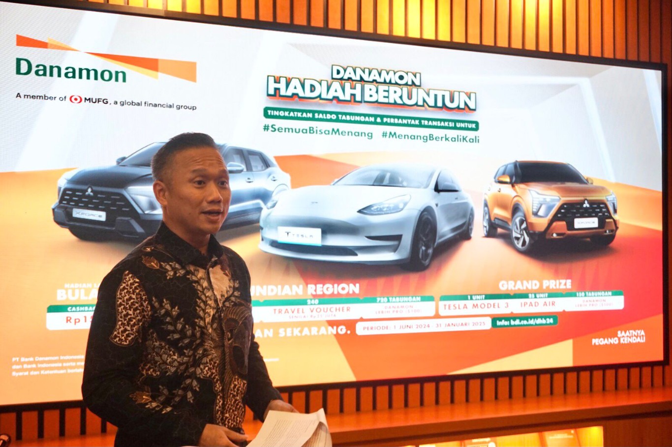 Consumer Funding & Wealth Business Head, PT Bank Danamon Indonesia Tbk, Ivan Jaya