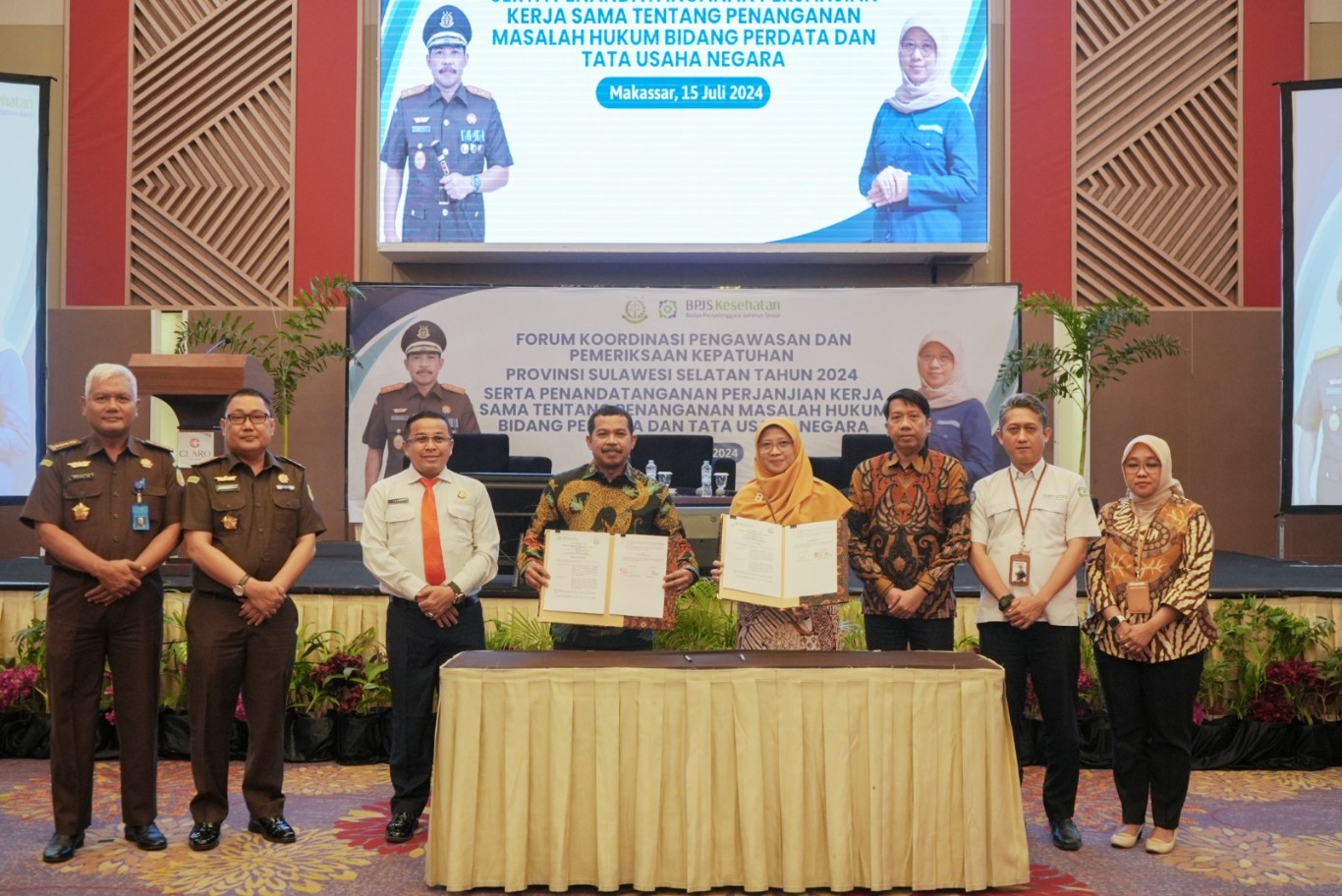 Kejati Sulsel dan  BPJS Jalin Kerja Sama