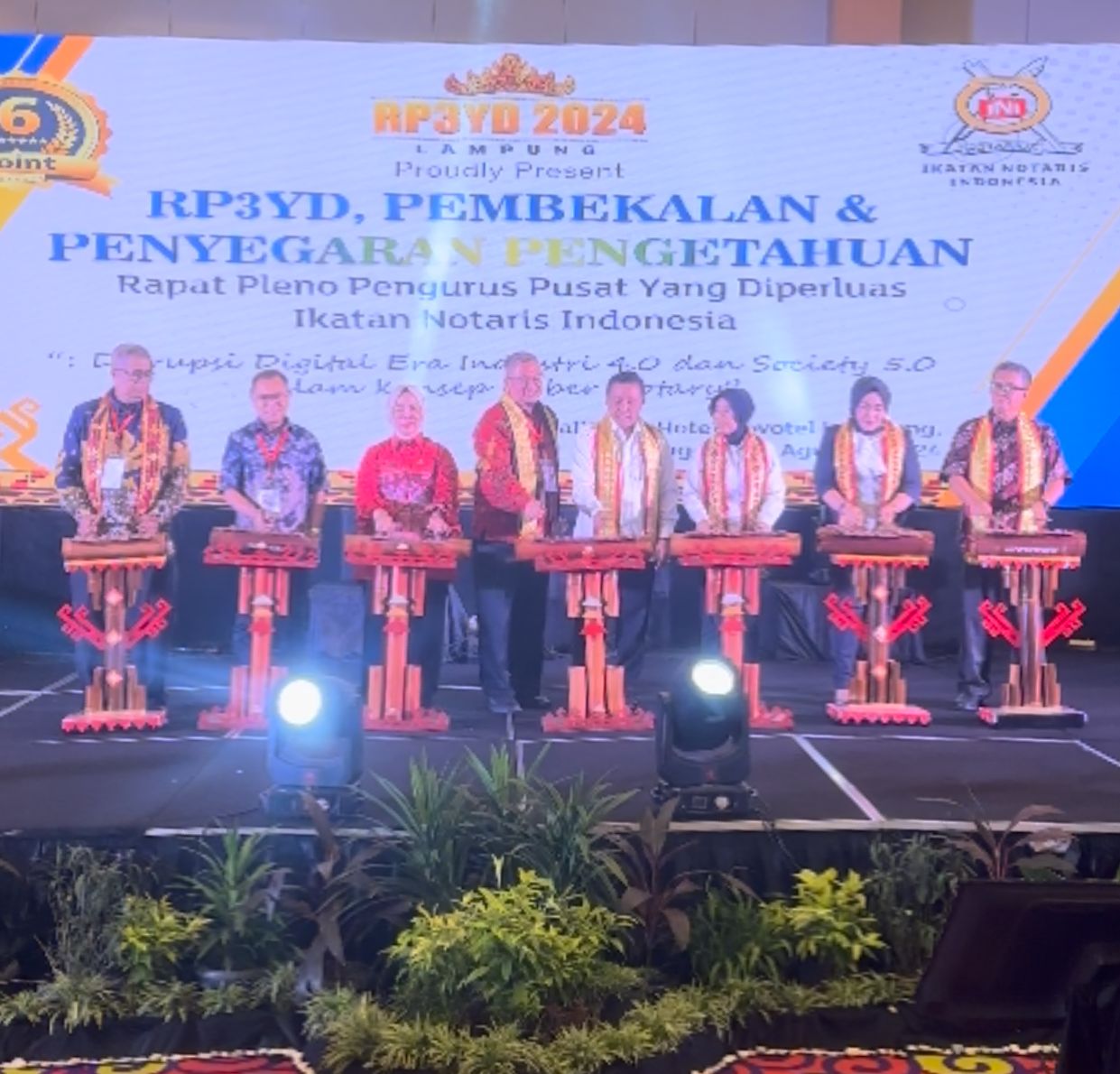 Pengurus Pusat INI menggelar Rapat Pleno Pengurus Pusat Yang Diperluas di Lampung 8 hingga 9 Agustus 2024.