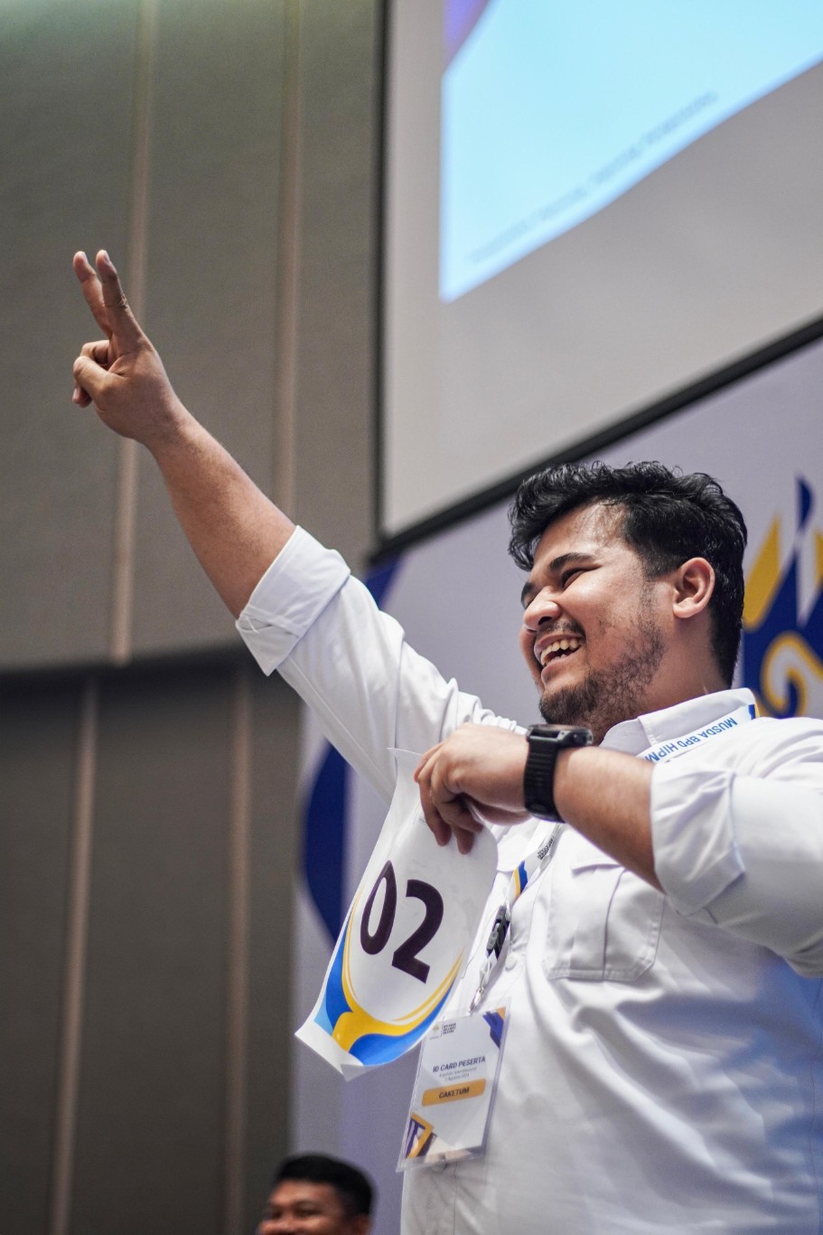 Andi Amar Ma'ruf Sulaiman mendapat nomor urut 2 untuk pemilihan Ketua HIPMI Sulsel.