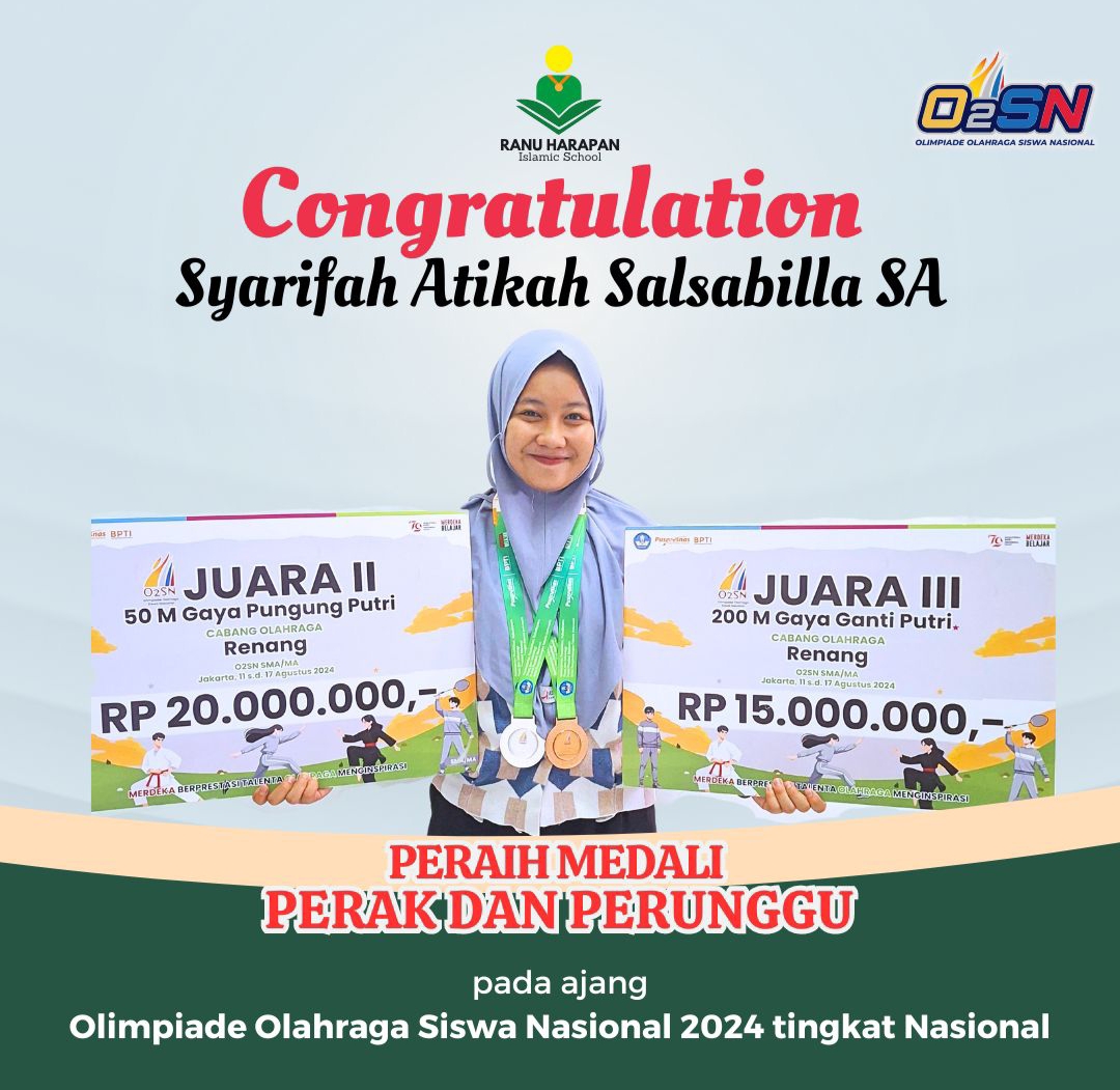 Siswi RHIS Raih Dua Medali, Selamatkan Wajah Sulsel di O2SN