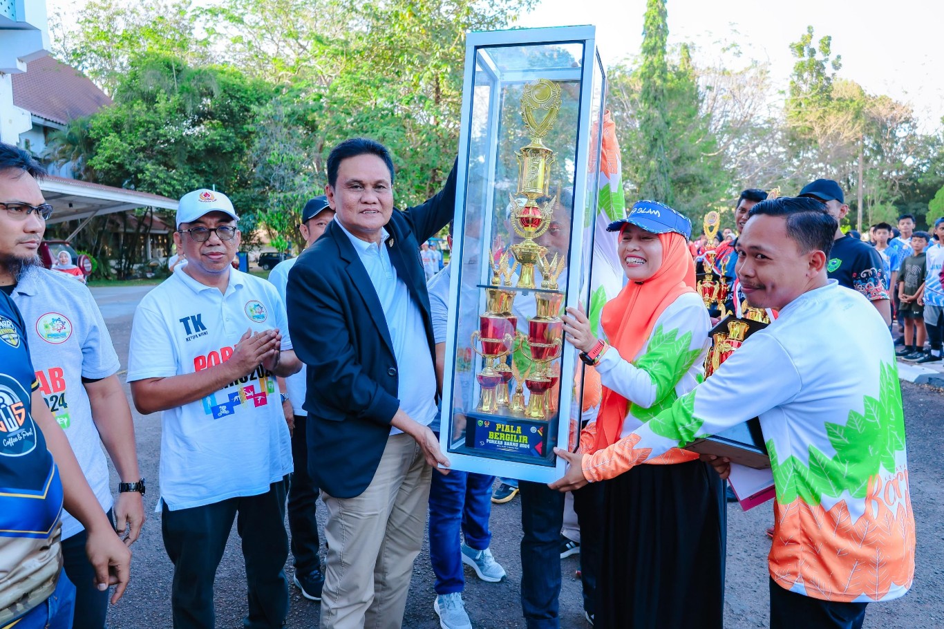 Kecamatan Barru Juara Umum Porkab