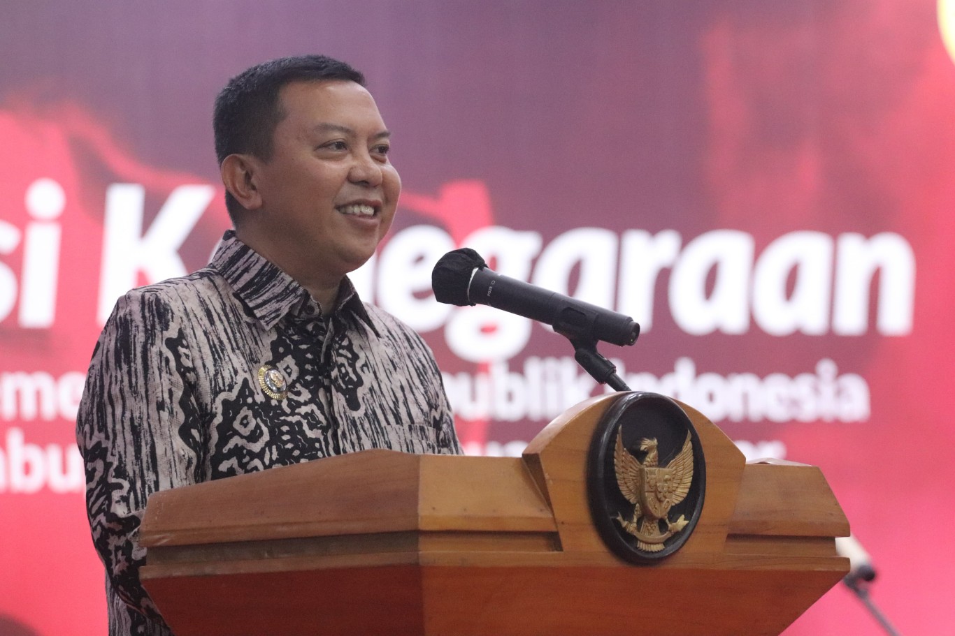Resepsi Kenegaraan Hut Ke79 RI, Bupati Basli Ali Ajak Seluruh Pihak Sinergi Bangun Daerah