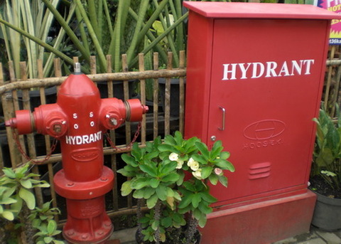 Siapkan Fire Hydrant di Lorong