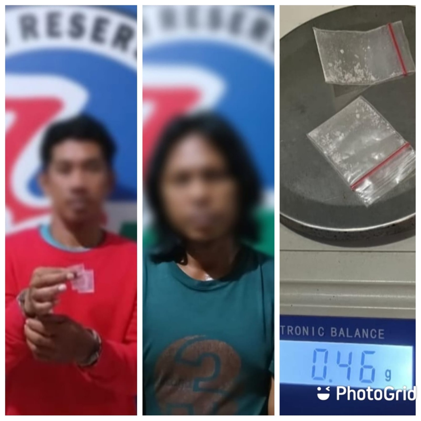 DITAHAN -- Kedua pelaku YS (pembeli) dan NK (penjual) beserta barang bukti yang diamankan Satresnarkoba Polres Sinjai. Kini keduanya telah dilakukan penahanan untuk proses lebih lanjut. 