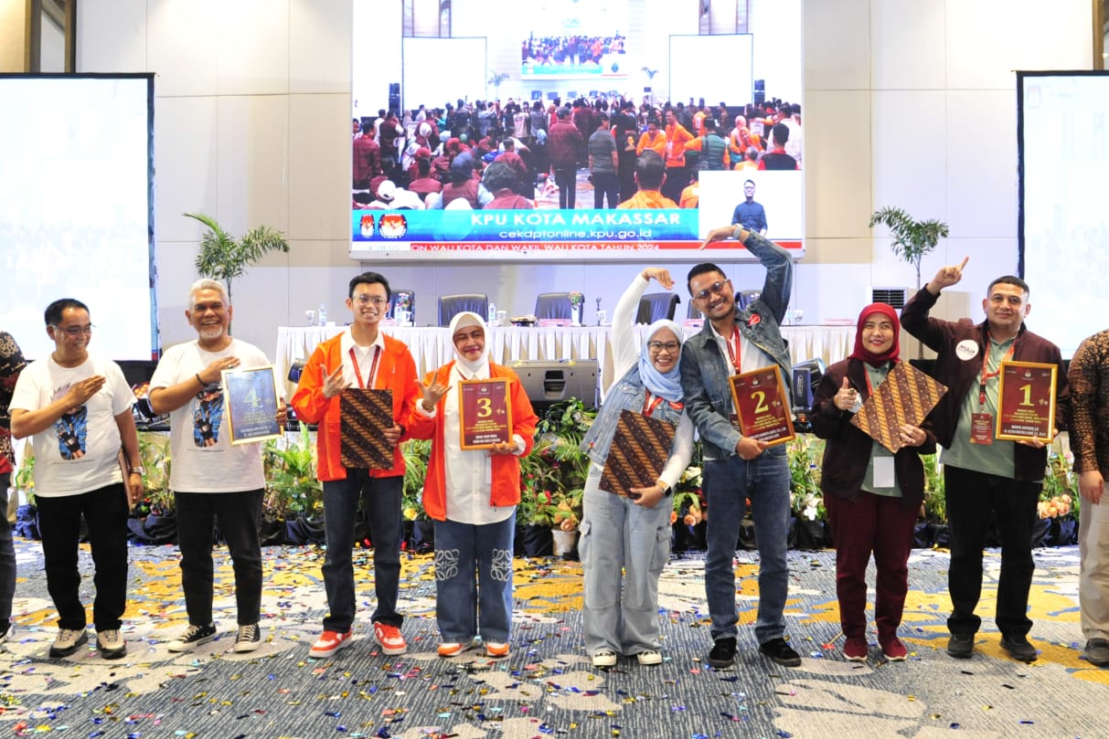Danny dan Ilham Berangkulan: Semangat Sipakatau dan Sipakainga’ di Pilwali Makassar 2024