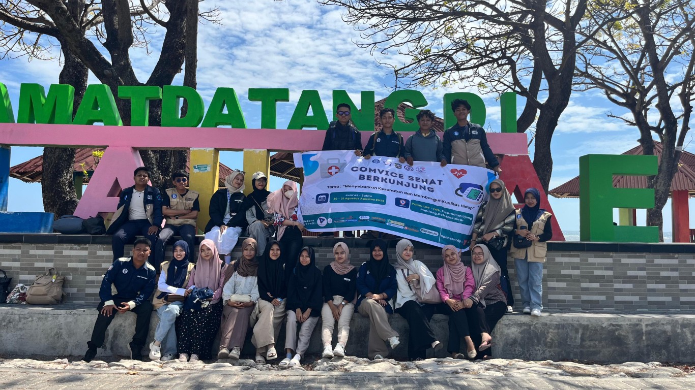 GenBI Deputi Kesehatan Komisariat UINAM Gelar Comvice Sehat Berkunjung di Pulau Lae-Lae