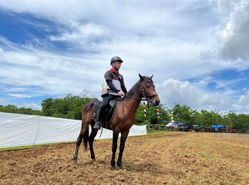 Putra Bupati Maros Juara Berkuda Memanah di Prancis