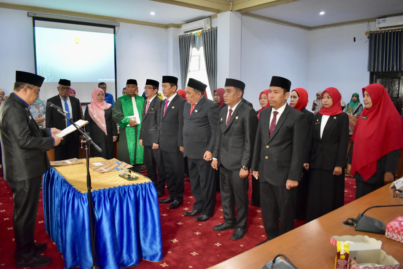 Sekda Selayar Mesdiyono Lantik Sejumlah Pejabat