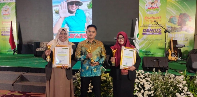 Maros Borong Tiga Penghargaan Dalam Evaluasi Nasional Program GENIUS 2024