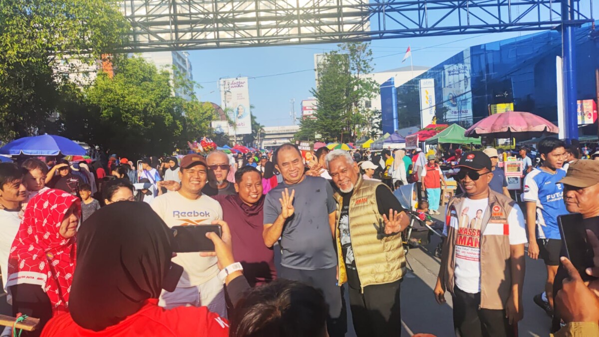 Sapa Warga Bersama Narji,  Amri Ngaji di CFD Boulevard