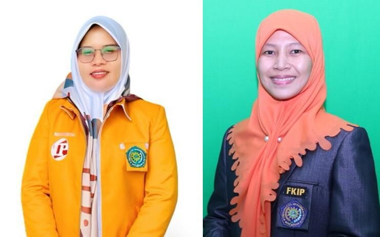 Prof Nuryanti Mustari (kiri), Prof Nurlina (kanan).