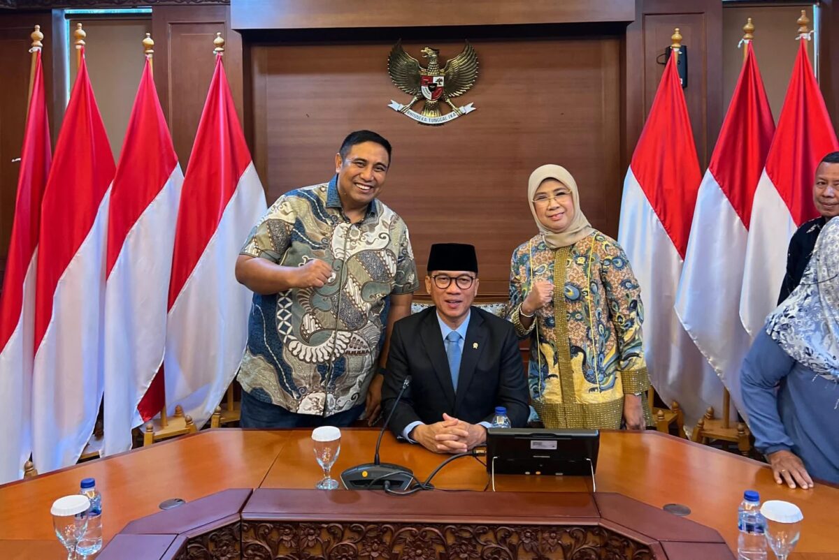Temui Mendes, Chaidir Harapkan Program Berbasis Desa Optimal