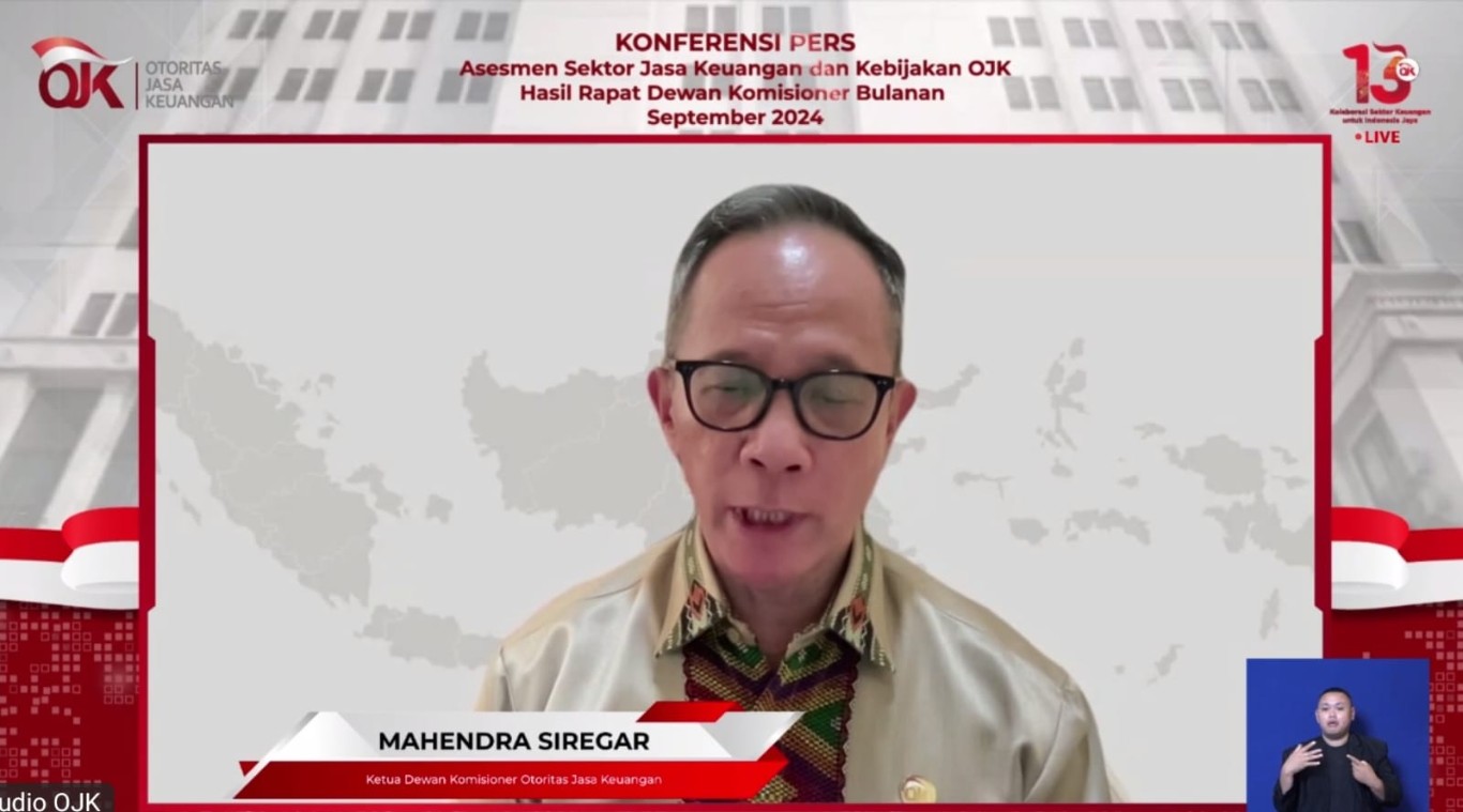 Ketua Dewan Komisioner OJK, Mahendra Siregar
