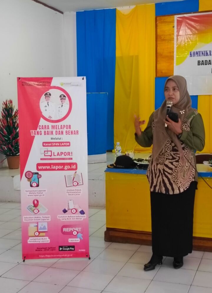 Diskominfo SP Bidang Humas Pemkab Selayar Gelar Sosialisasi Kanal Aduan Online Rakyat di Kecamatan Bontoharu