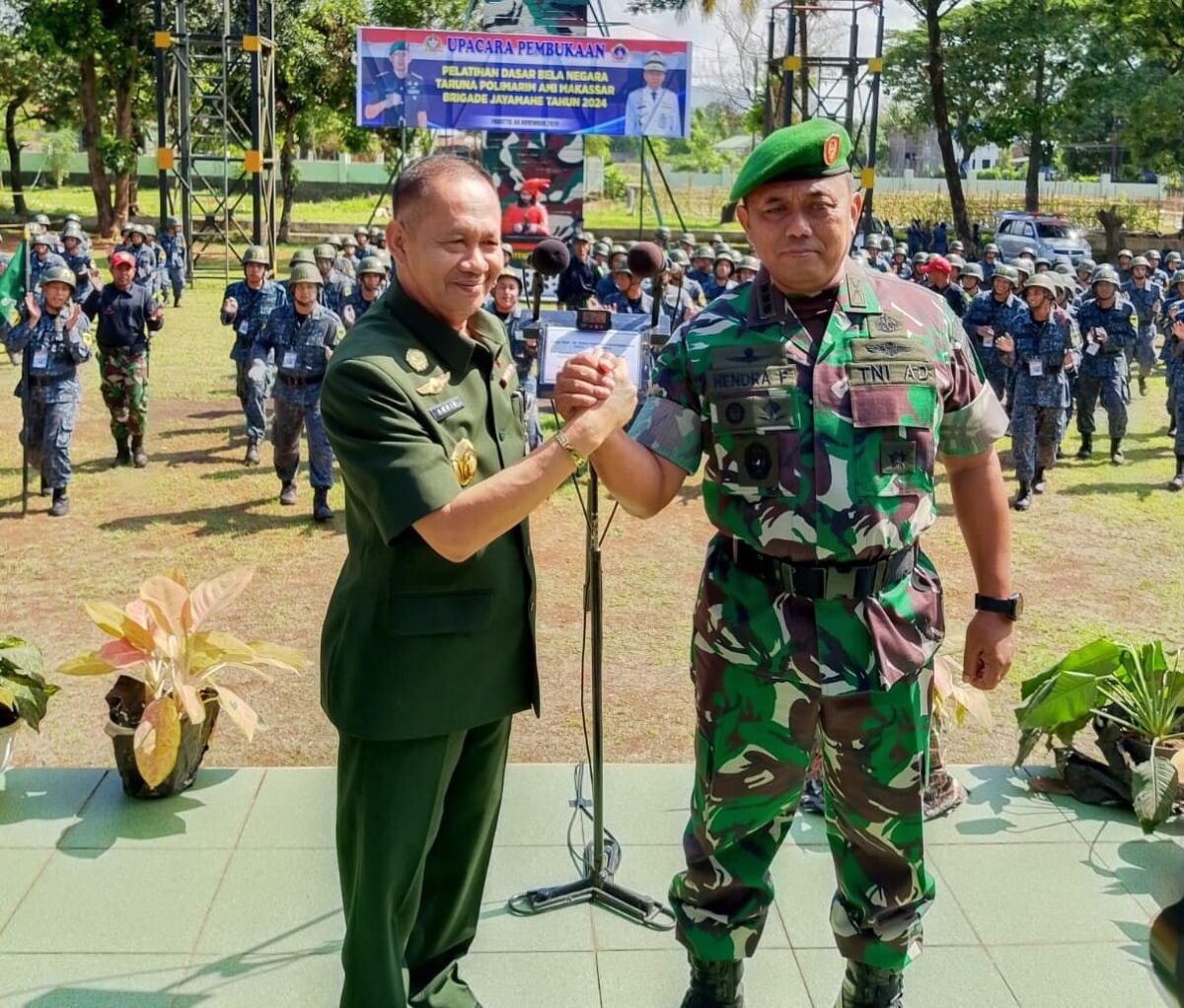 403 Taruna Baru Polimarim AMI Dibekali Diksar Belneg di Rindam
