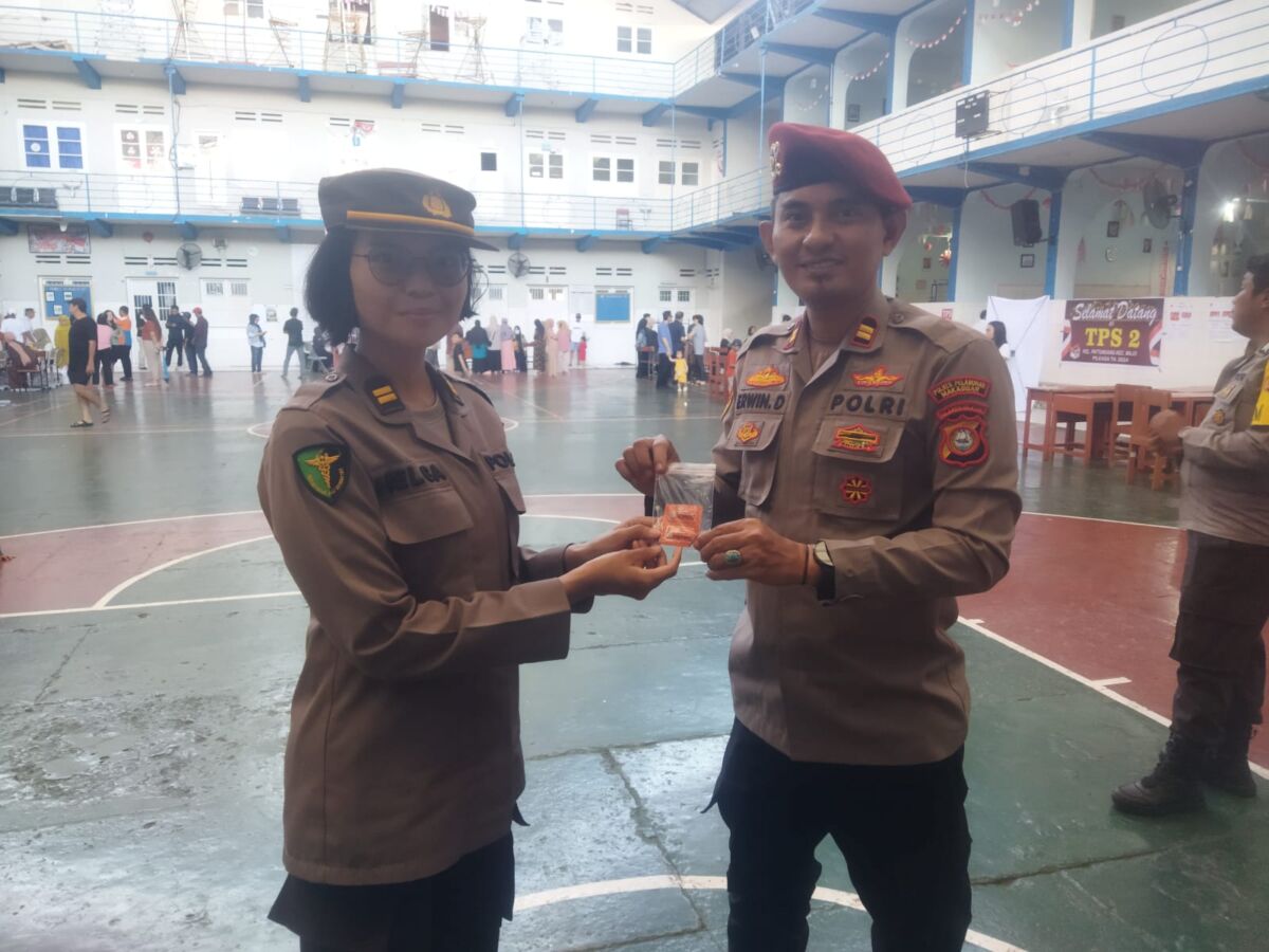 Polres Pelabuhan Makassar Pastikan Kesehatan Petugas Pengamanan