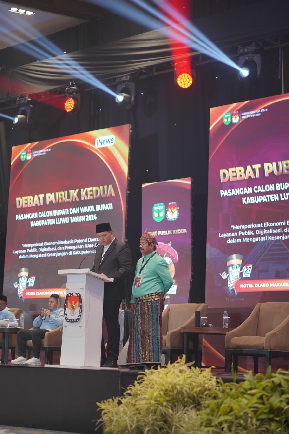 Paslon nomor urut 3 Arham-Rahmat 
