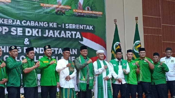 IST
HADIRI KEGIATAN--Mantan Capres Anies Baswedan menghadiri kegiatan yang digelar PPP beberapa waktu lalu  
