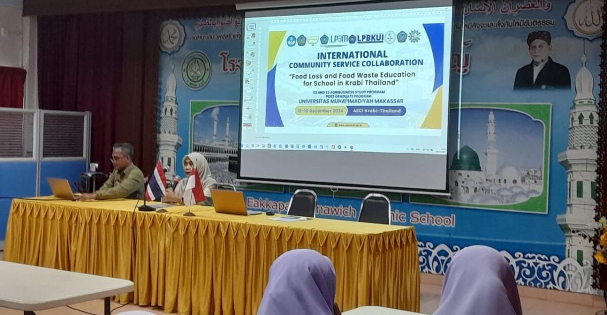 Prodi S2 dan S3 Agribisnis Unismuh Makassar Mengglobal, Gelar Penelitian dan Pengabdian Internasional di Thailand