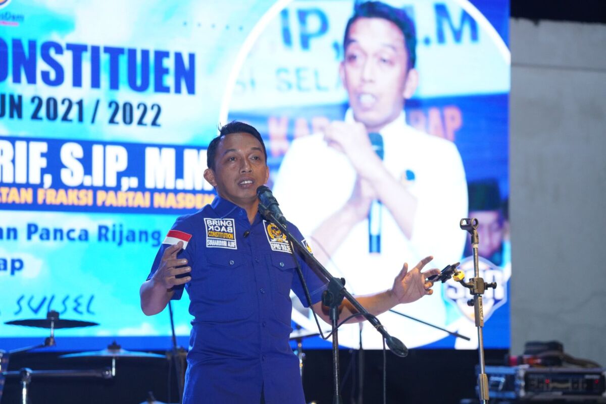 Syahar Lapor Keperkasaan Nasdem ke DPP