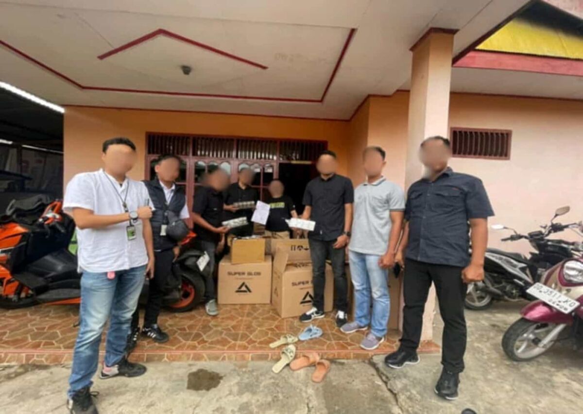ILEGAL -- Rokok ilegal yang berhasil diamankan di wilayah Kabupaten Jeneponto.
