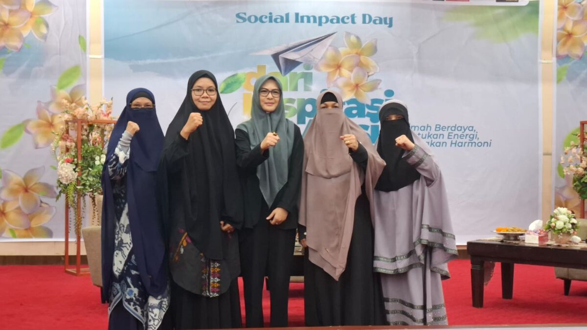 Social Impact Day Memperkuat Solidaritas Komunitas Muslimah