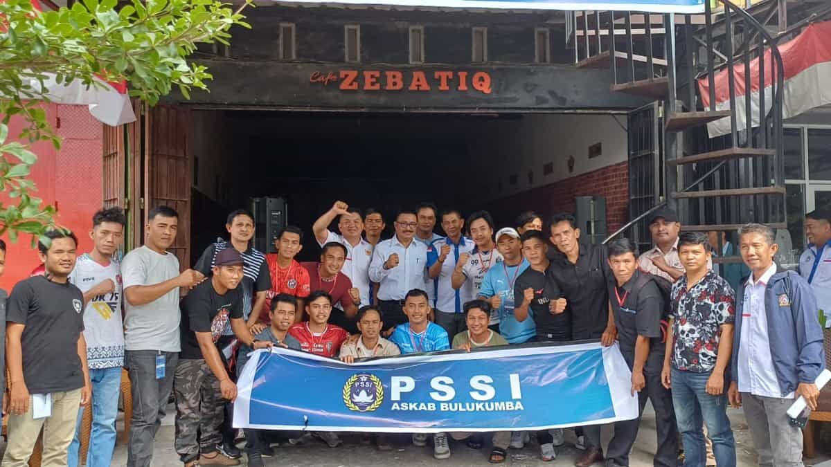 Patudangi Azis Pimpin Askab PSSI Bulukumba 2025-2029