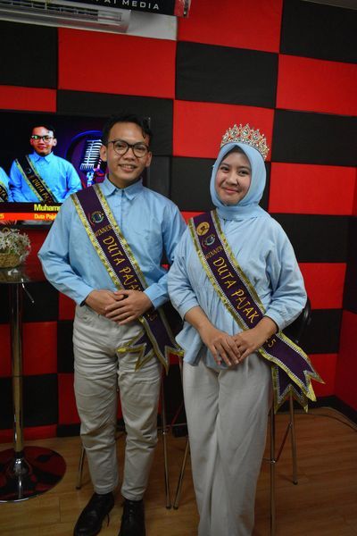 Muh Sufyan Naufal Salam dan Zulaikha, Duta Pajak Sulselbar 2025