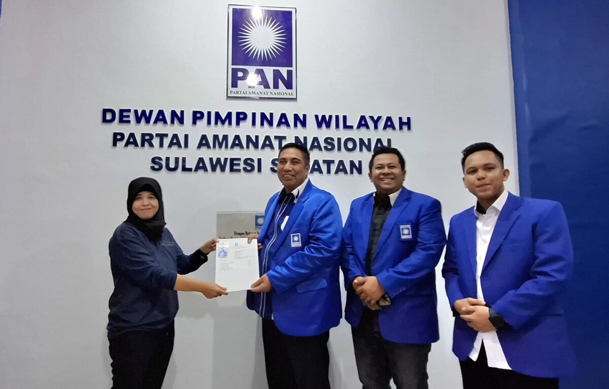 Chaidir Pendaftar Ketiga Calon Ketua PAN Sulsel