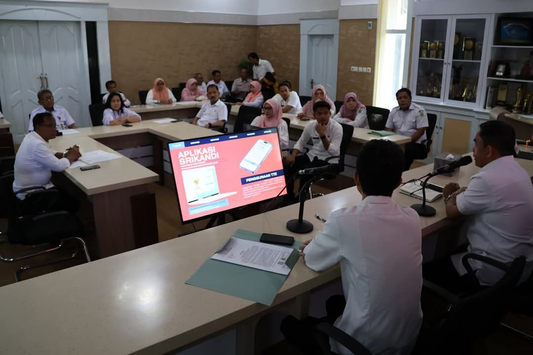 Wabup Pimpin Rakor Penerapan Aplikasi Srikandi